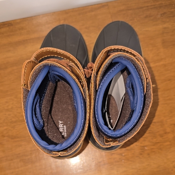 Sperry Kids Brown Duck Boots - Picture 5 of 9